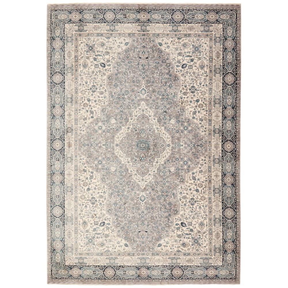 Everyday Tailor Traditional Medallion TLVBL76B TLV12 Rug in Blue